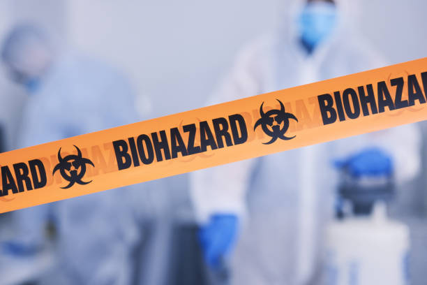 Professional Drug Lab Cleanup technician working in Blessing, TX